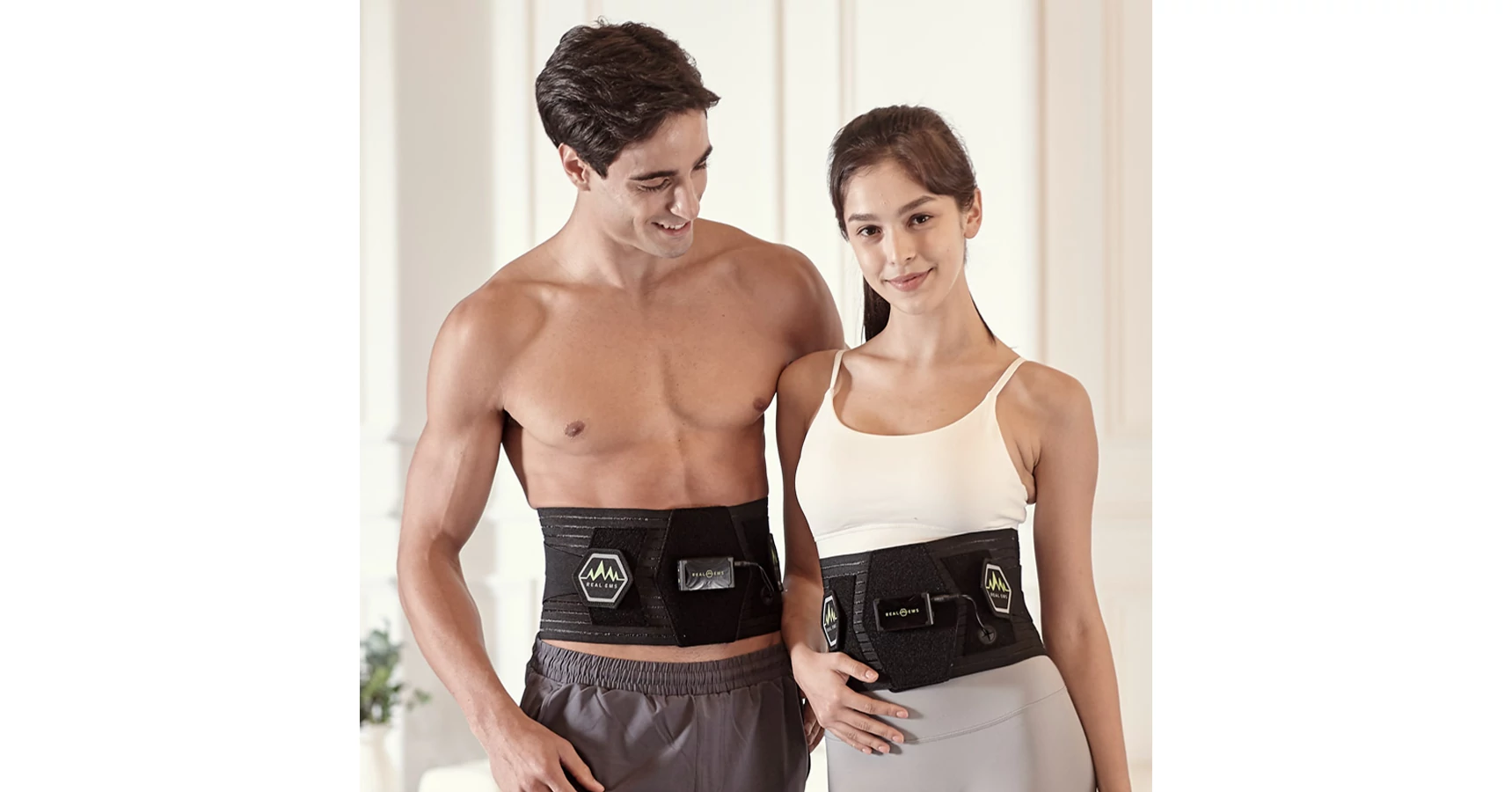 n*o様 EMS Active Alpha Active Performance Ab Stimulator Belt Transformation Bundle by APE BORN Fitness