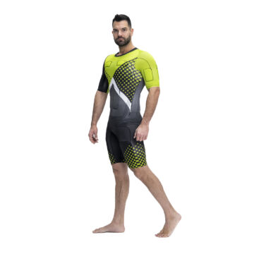 New Generation Venom EMS training dry suit with cables