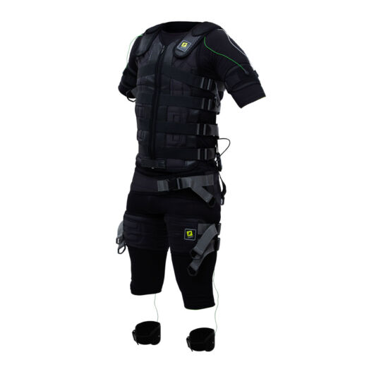 Click-on Professional EMS training suit with cables and electrodes