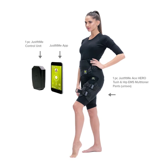 Ayaaa Leggings, yogabroek, anti-vacuüm fitnessbroek EMS Micro Current Yoga met zakken Hip Lifting Fitness Pants Geschikt voor Yoga Pilates Running