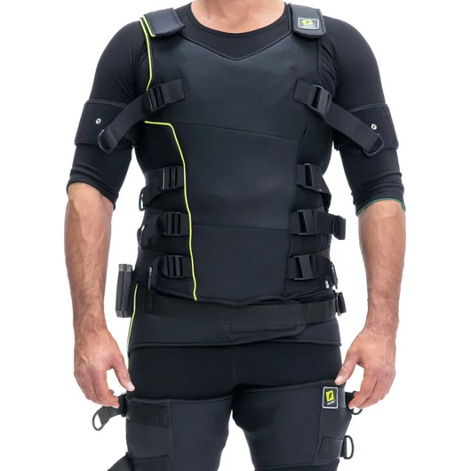 JustfitMe Ace HERO EMS training suit with cables and electrodes