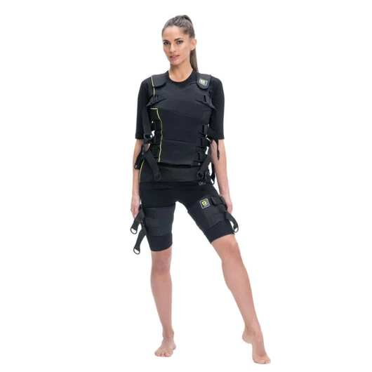 JustfitMe Ace HERO EMS training suit with cables and electrodes